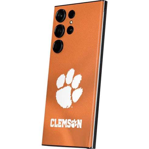 Clemson University Orange Jersey Galaxy Skins